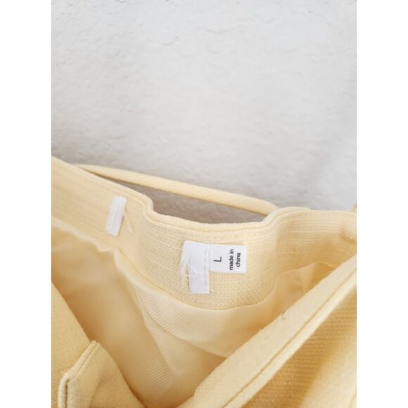 ASTR The Label Yellow Button-Front Corset Vest Top | Size L - Picture 4 of 8